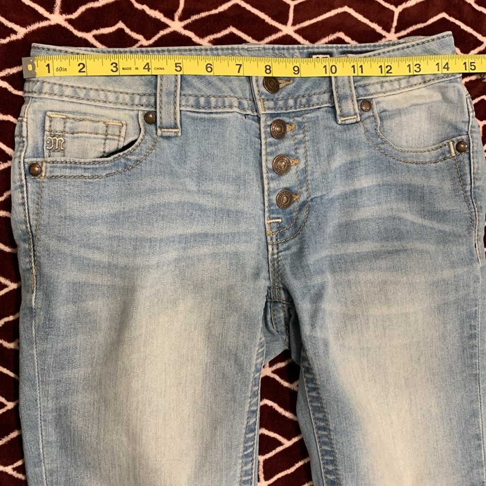 Miss Me Light Blue Skinny Jeans - Picture 6 of 6